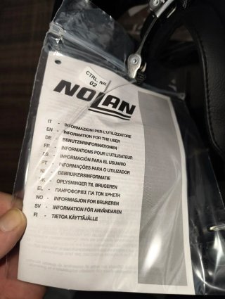 Casco NOLAN X-1005 Ultra Carbon, talla XS