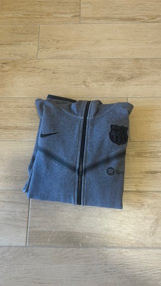 Felpa Nike Tech Fleece Barcellona Grigia NUOVA