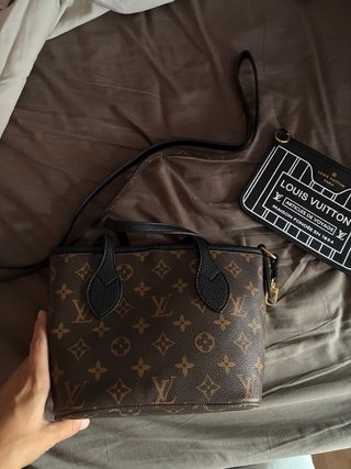 Bolso lv Marrón