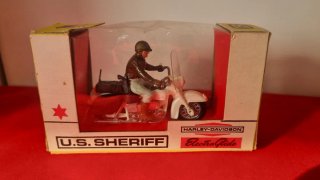 Modellino Harley-Davidson Electra Glide U.S. Sheri