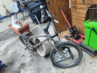 Bicicleta BMX para restaurar