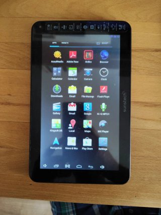 Tablet Sunstech TAB97DC 8GB Negra
