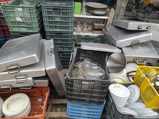 Vajilla variada para hostelería