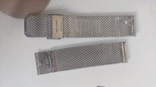 Correa Hamilton Milanesa Acero 22mm