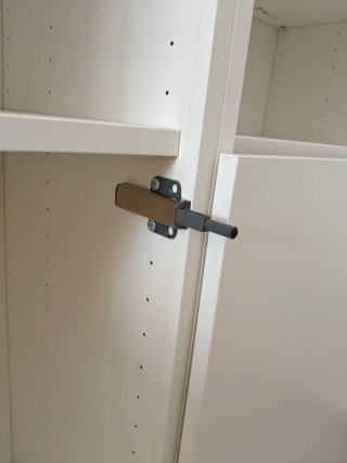 LAPPVIKEN Puerta Blanco + Bisagra Presión