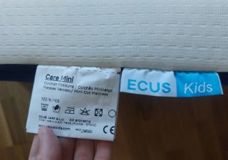 Colchón Minicuna Ecus Care Antiplagiocefalia