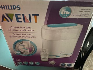 Esterilizador Eléctrico Vapor Philips Avent 3 en 1