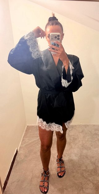 Kimono in pizzo