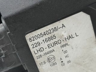 Renault 8200540238 faro izq modus confort 1154086