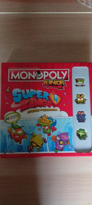 Monopoly Junior Super Zings