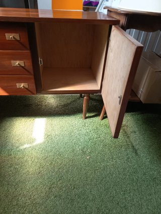 Cajonera madera años 60