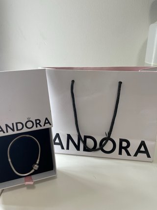 Pulsera Pandora Plata Usada Poco