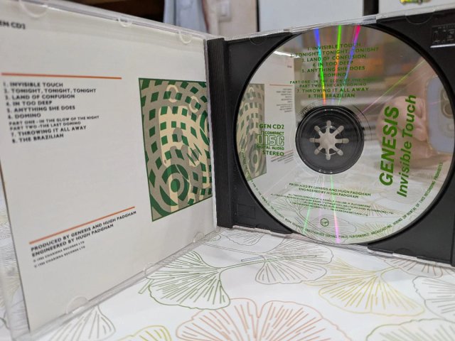 CD Genesis Invisible Touch