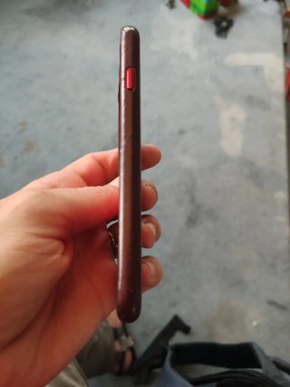 Funda Apple Piel iPhone 8/7 Rojo (PRODUCT)
