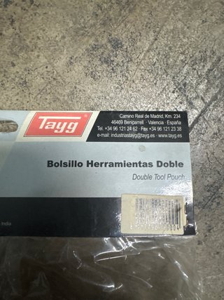 Cinturón de herramientas de cuero