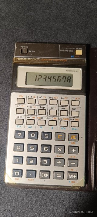 Calculadora Científica Casio fx-310 (1980) LEER