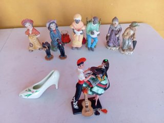 Colección de figuras decorativas