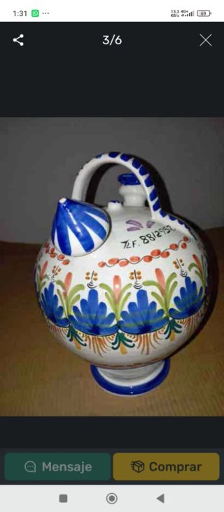 Botijo de cerámica Rte. Triana