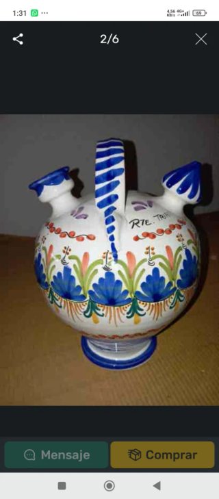 Botijo de cerámica Rte. Triana