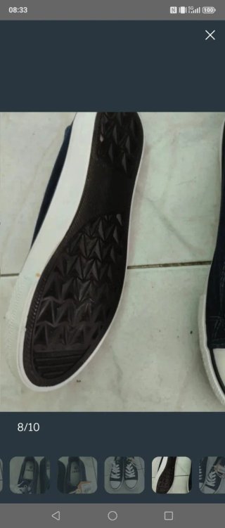 Scarpe donna blu e bianche n. 38