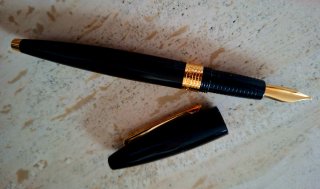 Set Pluma y Bolígrafo Inoxcrom Cajastur Oro