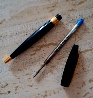 Set Pluma y Bolígrafo Inoxcrom Cajastur Oro