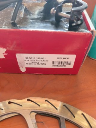 Frenos SRAM Code RSC + Discos HS2