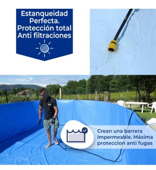 Liner PVC Impermeable Piscina Gre FPR352 350x120cm