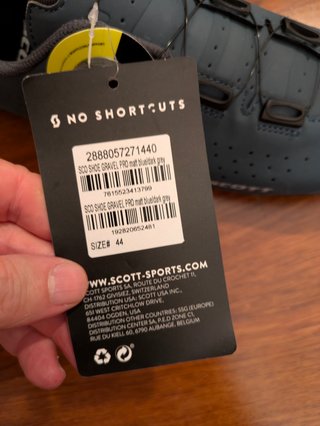 NUEVAS Zapatillas SCOTT GRAVEL PRO talla 44