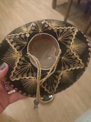 4 Sombreros Mexicanos Decorativos