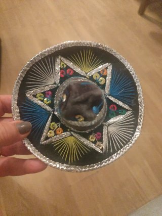 4 Sombreros Mexicanos Decorativos