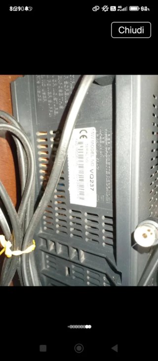 Videoregistratore VHS Daewoo vQ237