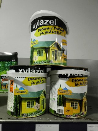 Lote 3X 2.5L Xylazel Lasur Pino Tea