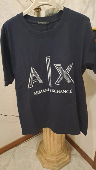 Maglietta Armani Exchange AX Nera Taglia L