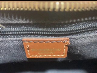 Bolso vintage Burberry Beige/Marrón