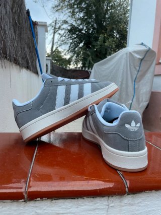 Zapatillas Adidas Campus Gris Talla 39