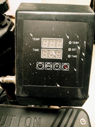 Prensa de calor para camisetas
