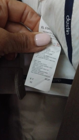 Traje Chaqueta El Corte Inglés Marrón Talla L