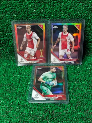 Lote Topps Chrome Starball Purple Orange