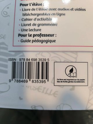 Libro de francés GRAND MERCI! 1 CAHIER D'ACTIVITÉS