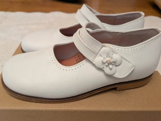 Zapatos Pablosky Niña Merceditas Blancos