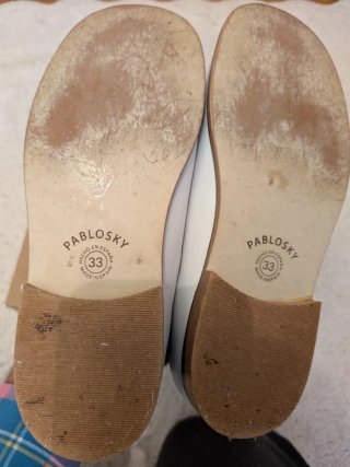 Zapatos Pablosky Niña Merceditas Blancos