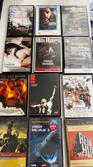 Lote de DVD/CD