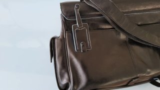 Cartella Piquadro vera pelle nera