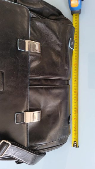 Cartella Piquadro vera pelle nera