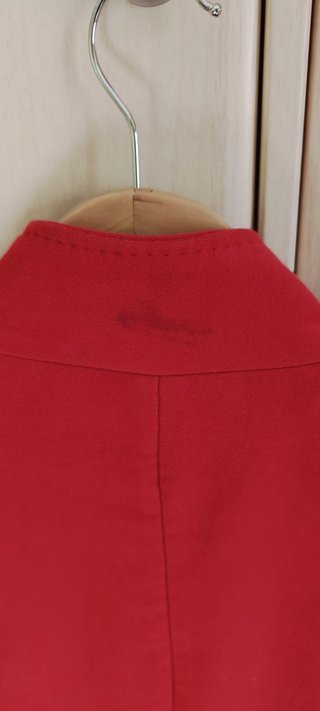 Abrigo Rojo Zara Talla M