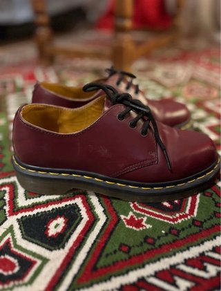 Zapatos Dr. Martens granate T.36