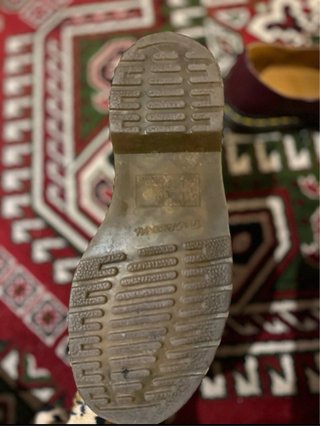 Zapatos Dr. Martens granate T.36
