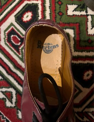 Zapatos Dr. Martens granate T.36