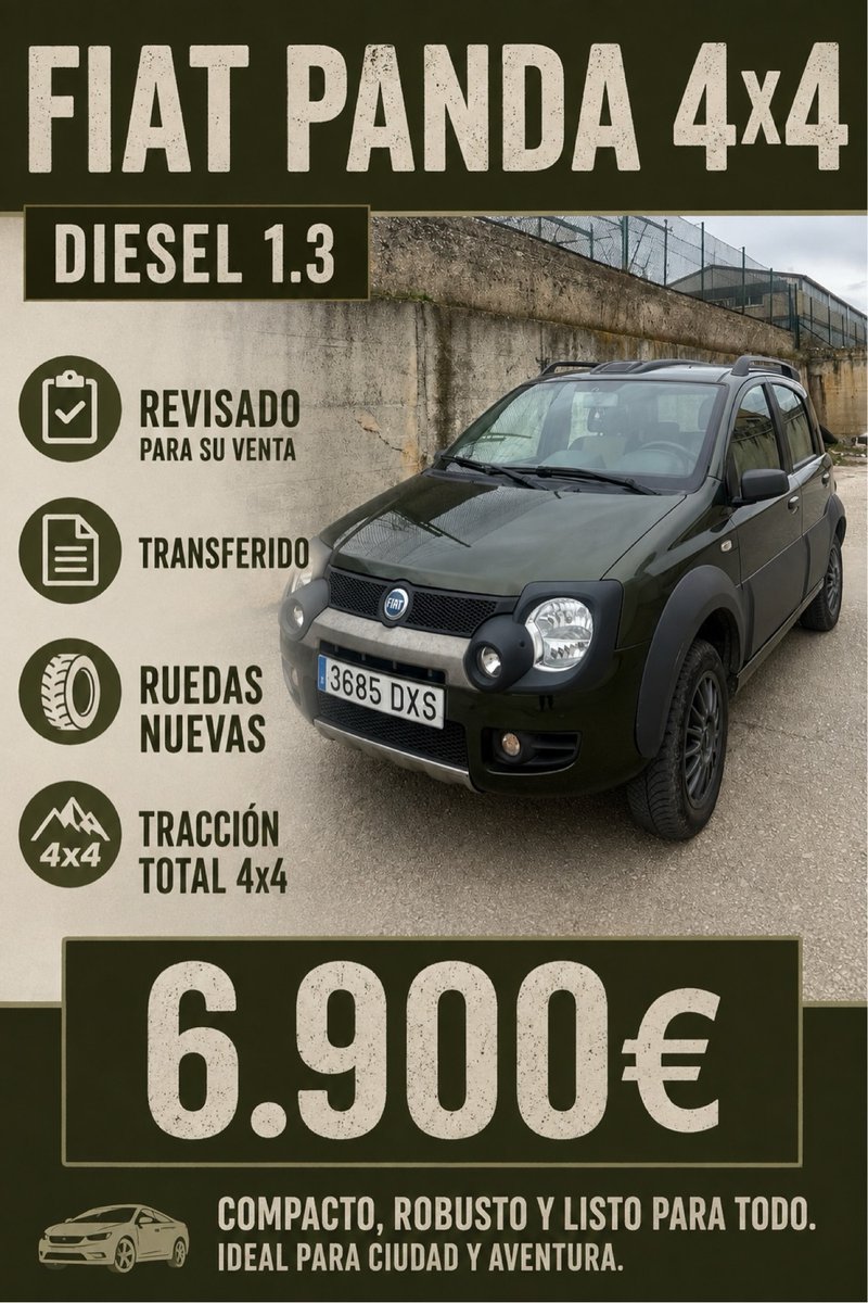 FIAT Panda 4x4 diesel - foto 1